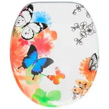 Sanilo WC-Sitz Butterfly bunt