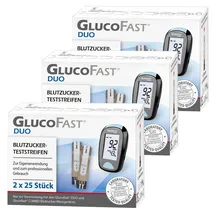 Glucofast Duo Blutzucker-Teststreifen 150 St Teststreifen