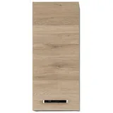 Lomadox - Badezimmer Hängeschrank Ostende-66 In Sanremo Eiche Terra Quer Nb. - B/h/t: 30/70/20cm