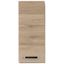 Lomadox - Badezimmer Hängeschrank Ostende-66 In Sanremo Eiche Terra Quer Nb. - B/h/t: 30/70/20cm