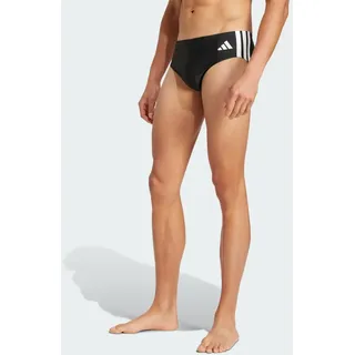 adidas 3-Streifen Badehose Black / White S/M