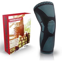 MAVURA Kniebandage »MAVURASports Anti Rutsch Kniebandage für Sport & Fitness Knieschoner Kniestütze Sportbandage Knie Schutz Bandage« XL