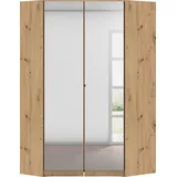 Rauch Eckkleiderschrank Costa 117 x 197 x 104 cm Braun
