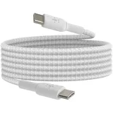 Belkin BOOST CHARGE geflocht.Kab USB-C/USB-C 2m weiß CAB004bt2MWH