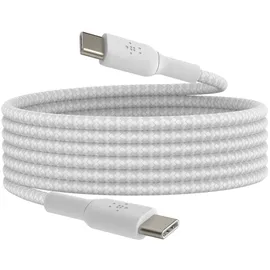 Belkin BOOST CHARGE geflocht.Kab USB-C/USB-C 2m weiß CAB004bt2MWH