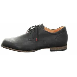 THINK! GURU chromfrei gegerbte nachhaltige Halbschuhe, schwarz 0010