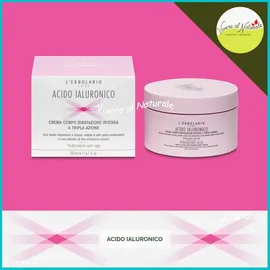 L'Erbolario Körpercreme mit Hyaluronsäure 200 ml