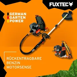 FUXTEC FX-MS152T rückentragbare Benzin Motorsense Multitool 2in1 Freischneider - FUXTEC
