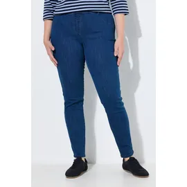 Ulla Popken Jeggings in dark blue denim | Gr.: 50 - Normalgröße