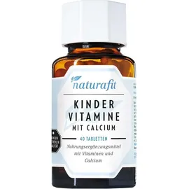NATURAFIT Kindervitamine mit Calcium Lutschtabletten 40 St.