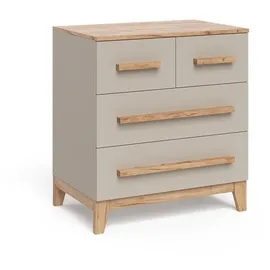 VitaliSpa Kommode Malia 80 x 88 cm Cashmere/Artisan