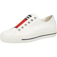 Paul Green Sneaker in Weiß/Rot / 7 UK
