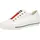 Paul Green Sneaker in Weiß/Rot / 7 UK