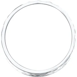 Elli "Breit Bandring Gehämmert Matt Schmuck Geschenk 925er Silber" silberfarben 54, silber, Fingerringe, Damen, 54mm, ohne Stein, Silber 925 (Sterlingsilber), 9mm, Fingerring