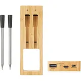 Smart Fleischthermometer Wireless Food Bluetooth mit Alarm für Smoker bbq Küche Air Fryer Ofen