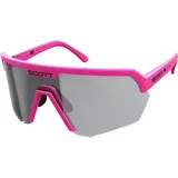 Scott Sport Shield LS Sonnenbrille (Größe One Size, pink)
