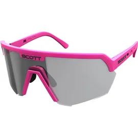 Scott Sport Shield LS Sonnenbrille (Größe One Size, pink)