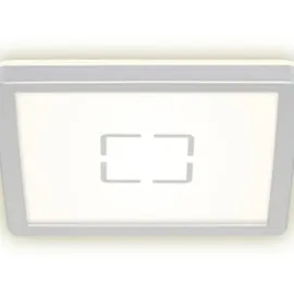 Briloner Slim LED Panel 1 rund silber