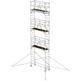 Günzburger Munk Rollgerüst SG 0,75 x 2,45 m mit Ausleger Plattformhöhe 7,55 m