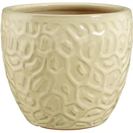 Mica decorations Übertopf Peto Ton creme Ø 29 x 26 cm
