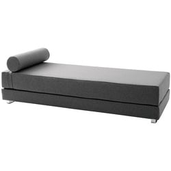 Softline Schlafsofa Lubi grau, Designer Kurt Brandt, 44x82 cm