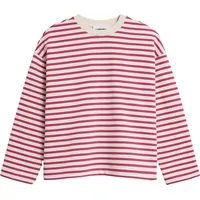 Armedangels Damen Frankaa Maarlen Stripe Pullover (Größe L, pink)