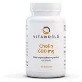 Vita-World GmbH Vitaworld Cholin 600 mg Kapseln 60 St.