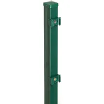 Floraworld Zaunpfosten 4 x 4 x 240 cm Grün/Stahl