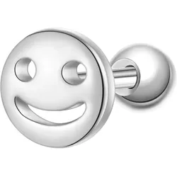 Glanzstücke München Single-Ohrstecker »GSM4010«, (1 tlg.) Glanzstücke München silber 5,3