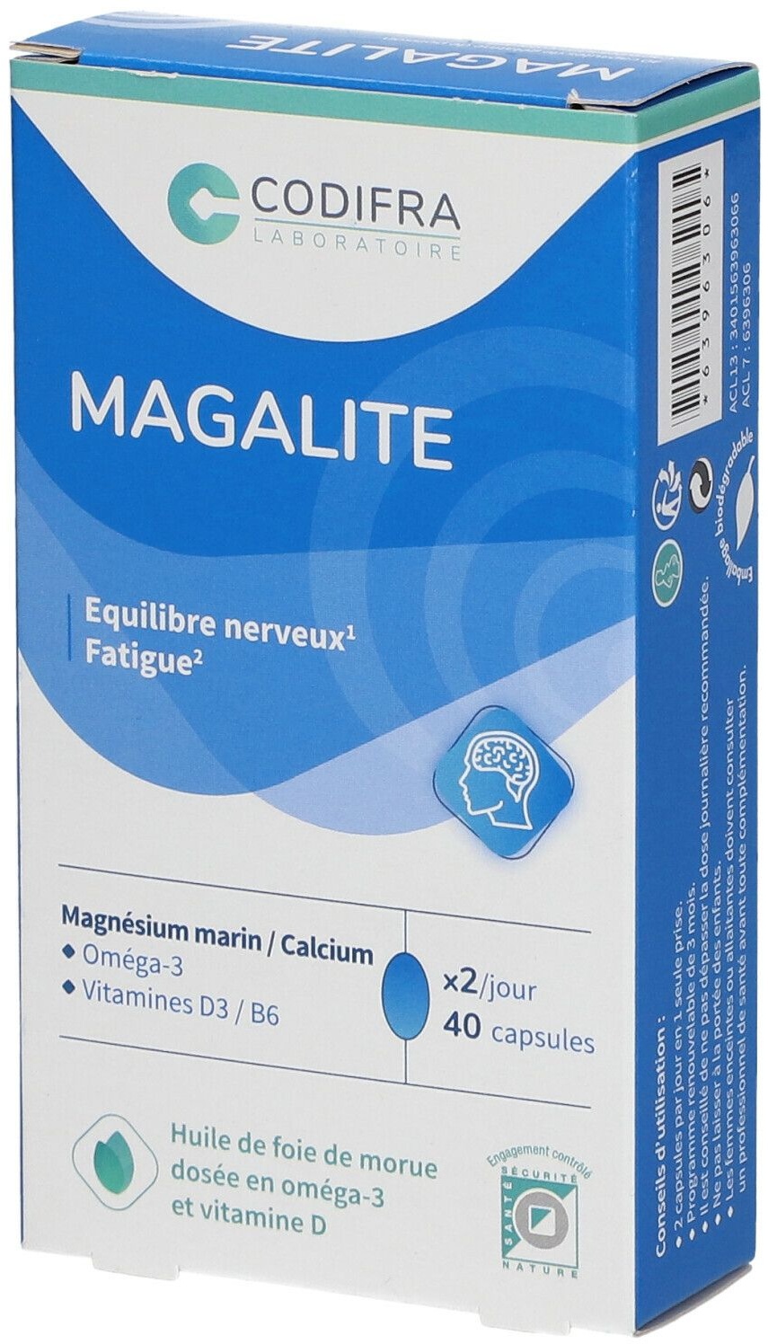 Codifra Magalite 40 pc(s) comprimé(s)