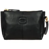 BRIC'S Volterra Clutch Tasche Leder 18 cm schwarz