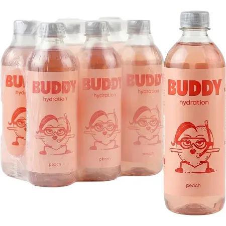 Buddy Hydration Pfirsich 6x500ml