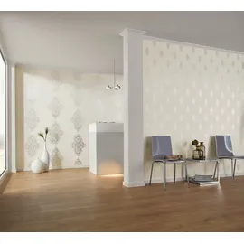 Architects Paper Luxury wallpaper Textiltapete 10,05 m x 0,53 m 319451 blau/weiß
