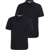 Eastwind Poloshirt EASTWIND, Herren, Gr. 4XL (68/70), schwarz, Piqué, Obermaterial: 100% Baumwolle, unifarben, Basic, bequem, Shirts, Kurzarm, für vielseitige Outfits, aus 100% Baumwolle