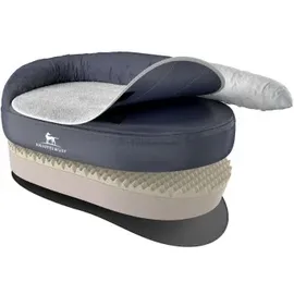 Knuffelwuff Hundebett Jessy XL 120 x 75 cm grau