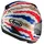 Arai Helmet Rx-7v Evo Doohan Jubilee Weiß/Blau/Rot/Gold XL