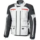 Held Carese Evo Textiljacke Hellgrau/Schwarz/Rot L