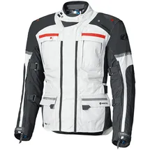 Held Carese Evo Textiljacke Hellgrau/Schwarz/Rot L