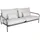 Brafab Lerberget 2,5-Sitzer Sofa, anthrazit,