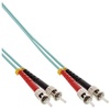 LWL Duplex Kabel, OM3, 2x ST Stecker/2x ST Stecker, 15m (81515O)