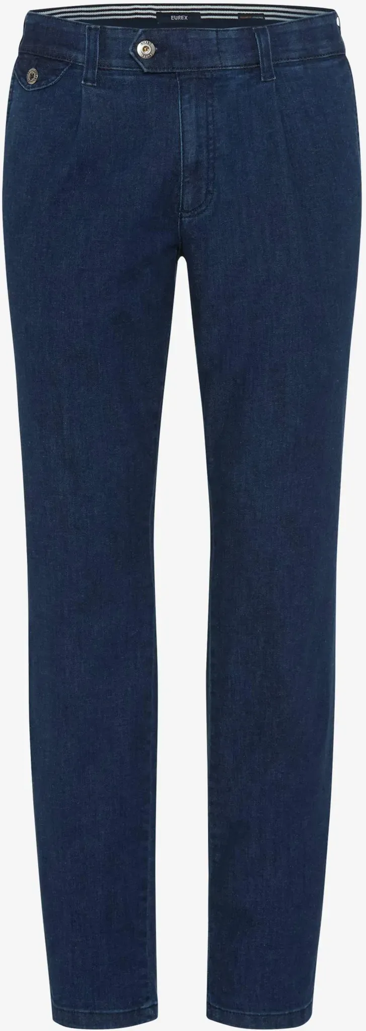 Eurex by Brax Herren Bundfaltenhose Style FRED, denim blau, Gr. 245U