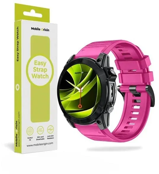 Easy Strap Silicone Watch 26mm Pink