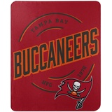 NORTHWEST NFL Tampa Bay Buccaneers Fleece-Überwurfdecke, 127 x 152,4 cm, Kampagne