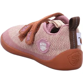 Affenzahn Halbschuh Knit Happy Katze für Kinder, pink, Größe 22 EU