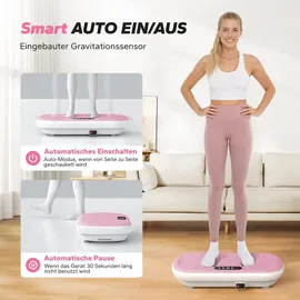 Merach Vibrationsplatte Rosa