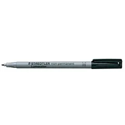 STAEDTLER Lumocolor Folienstift schwarz 1,0 mm non-permanent