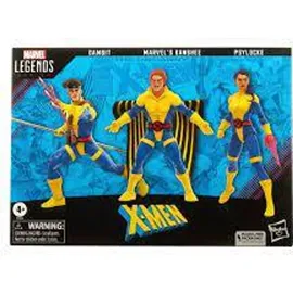 Marvel X-Men 60th Anniversary Actionfiguren-Set Banshee, Gambit & Psylocke 15,2 cm
