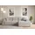 altdecor Ecksofa, Hellbraun, Textil, 6-Sitzer, L-Form, Ottomane rechts, 266x165 cm, Wohnzimmer, Sofas - Couches, Wohnlandschaften, Ecksofas