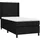 vidaXL Boxspringbett 100 x 200 cm Schwarz