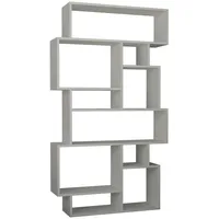 Decortie Karmato Bücherregal 96 x 25,5 x 168,5 cm Weiß